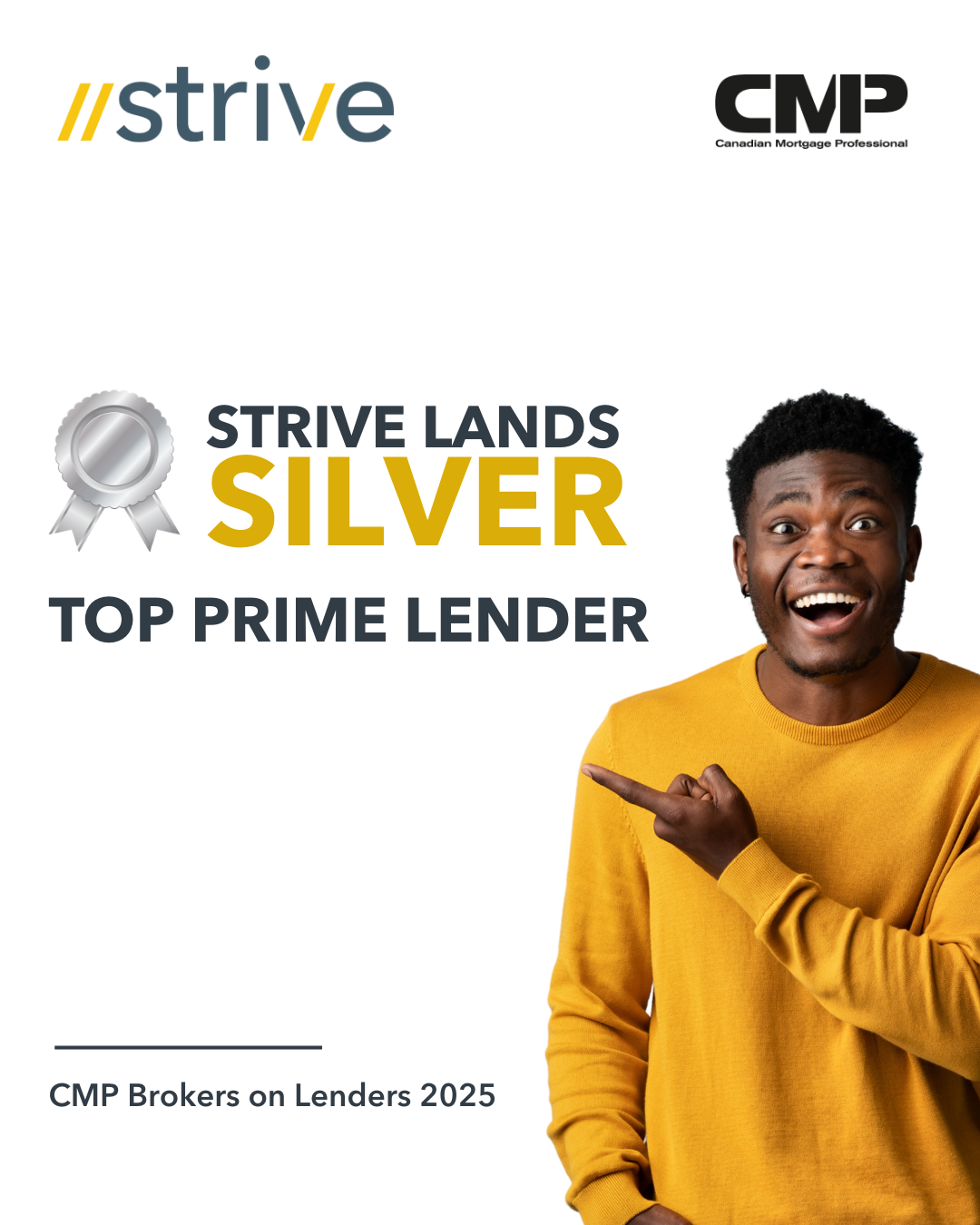 CMP Brokers on Lenders 2025 - Strive lands Silver overall